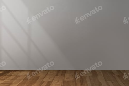 Preview: Light and Shadow on Wall and Wooden Floor