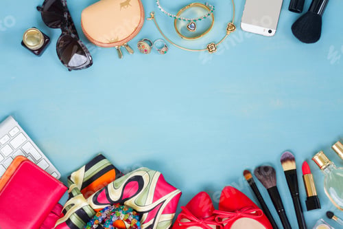 Preview: styled feminine desktop