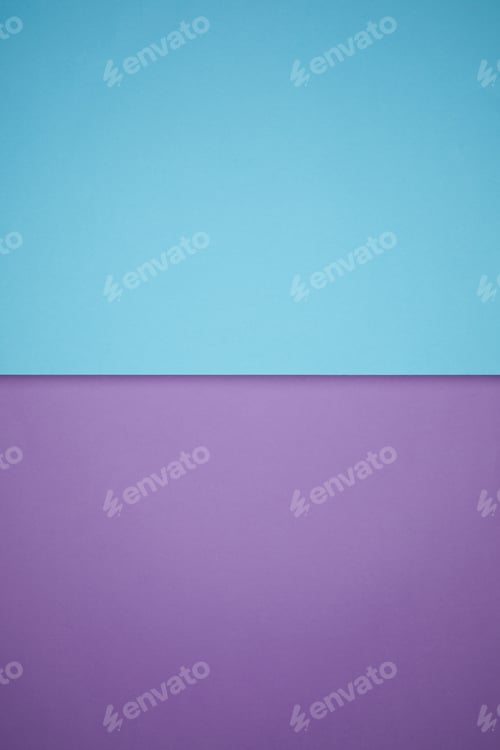 Preview: geometric textured background with blue and purple colored paper