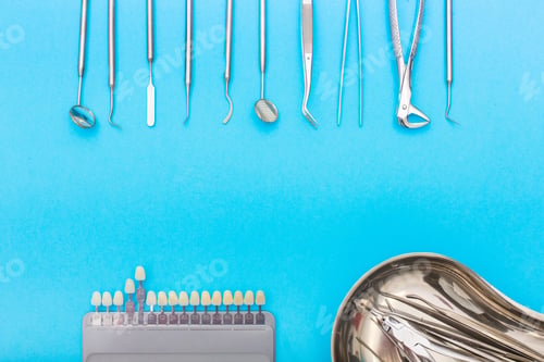 Preview: Chart Teeth and dentist tools up