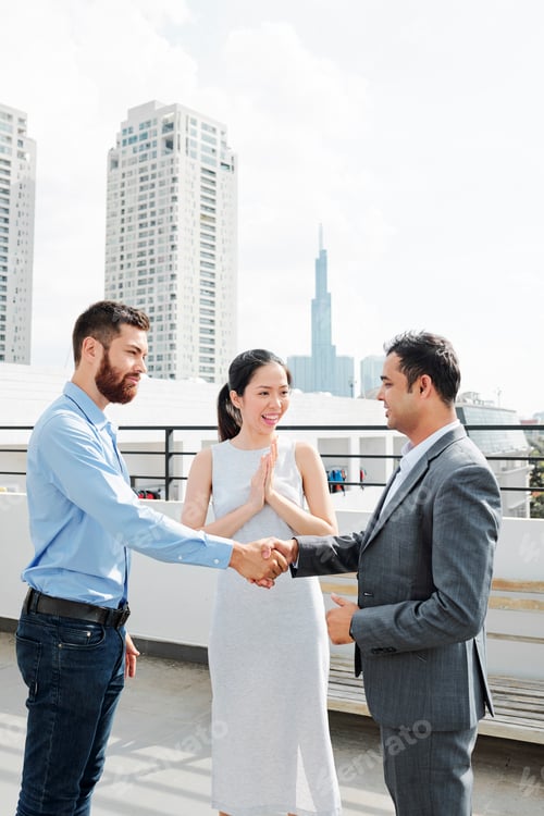 Preview: Handshake after meeting