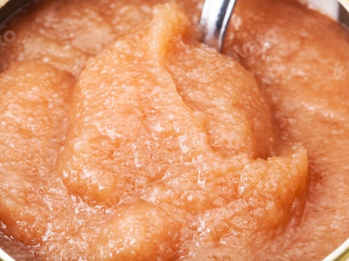 Preview: salty caviar of alaska pollock with spoon in can