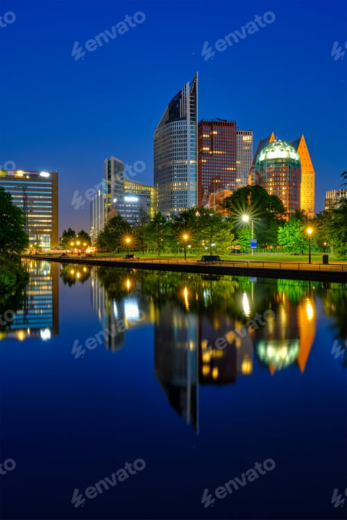 Preview: Skyscrapers in The Hague, Netherlands