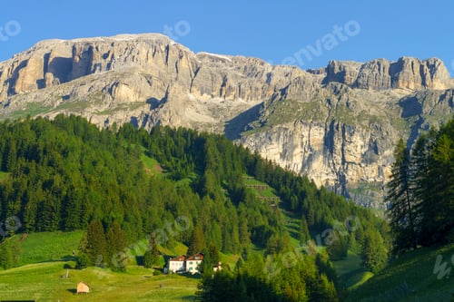 Preview: Arabba, mountain village in the Dolomites