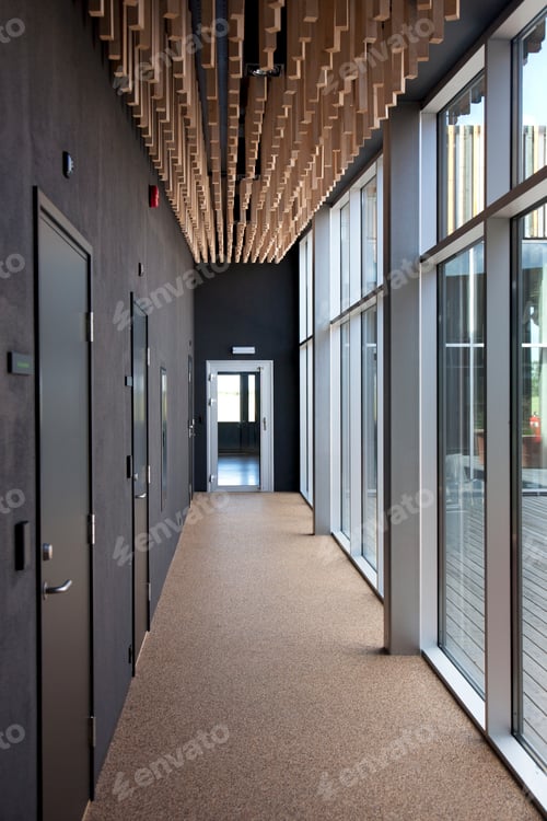 Preview: Modern Office Hallway