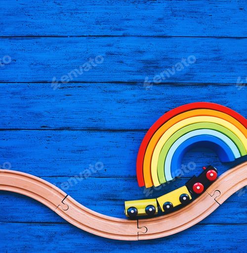 Preview: Kids background with toys