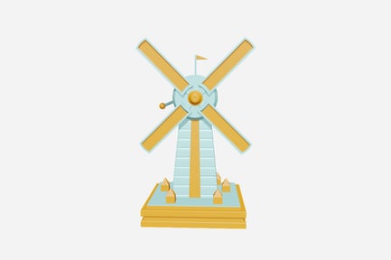 Preview: Scenic Rural Windmill