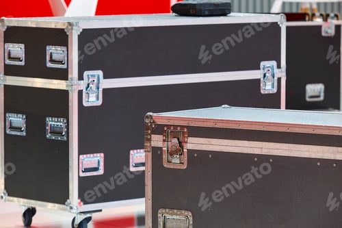 Preview: Rugged transportation cases for audio video lighting equipment. Luggage