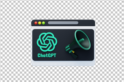 Vorschau: ChatGPT 3D-Symbol
