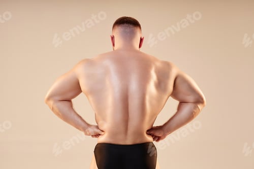 Preview: Solid Muscles of Mans Back