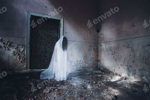 Preview: Scary ghost woman in haunted house