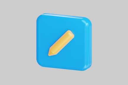 Preview: Edit icon on rounded square