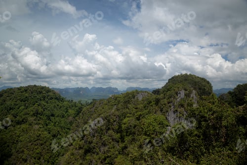 Preview: The top of Tiger Cave temple, Wat Tham Suea , Krabi region, Thailand