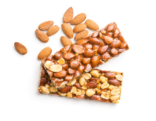 Preview: Sweet nut bars with honey.