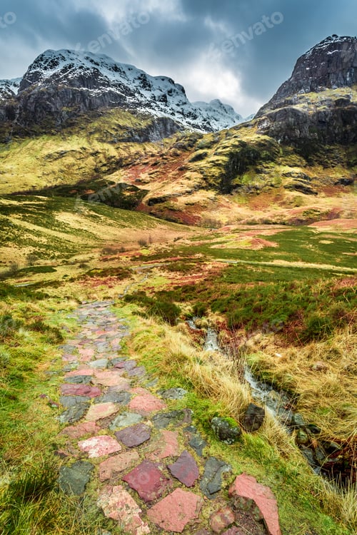 Preview: Glencoe in Winter, Highland Scotland