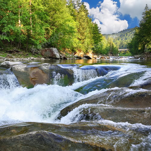 Preview: Spring river landscape