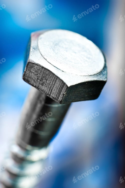 Preview: metal bolt head