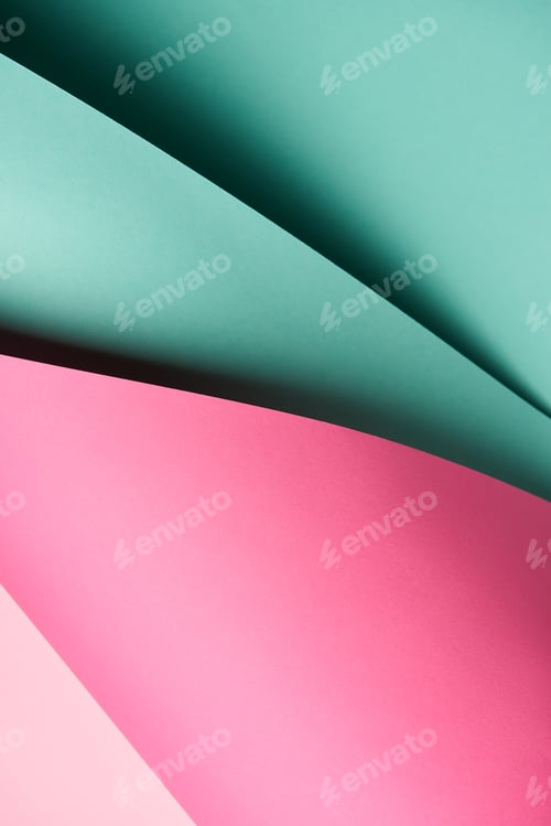 Preview: close-up view of abstract creative bright colored paper background