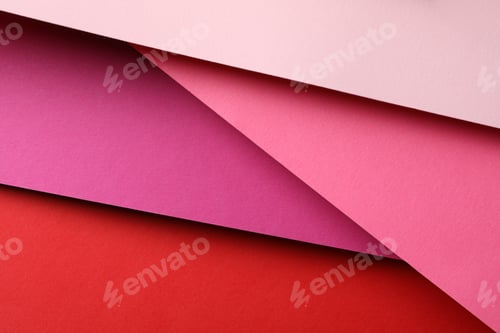 Preview: Multicolored sheets textured background, top view. Abstract background
