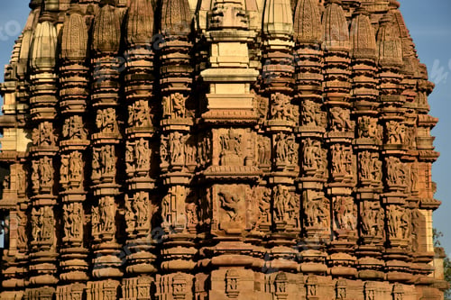 Preview: Khajuraho Temple, It is a UNESCO world Heritage site, Khajuraho, Madhya Pradesh, India.