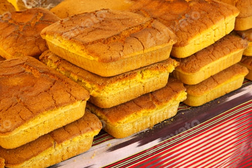 Preview: Freshly baked corn bread