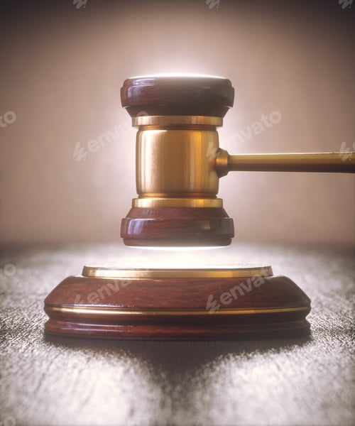 Preview: Judge Hammer Gavel Bid Auction