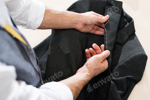 Preview: Tailor Sewing Above View