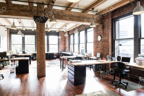 Preview: Creative office interior.