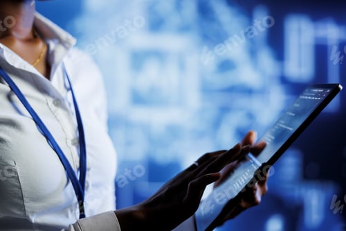 Preview: IT admin writes AI code on laptop