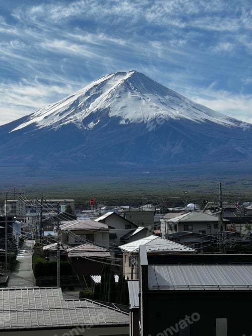 Preview: Beautiful view of Mount Fiji, Japan