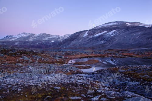 Preview: landscape at Gamle Strynefjellsvegen, National tourist road, Nor
