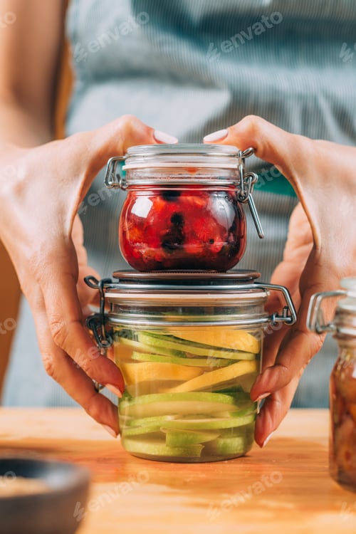 Preview: Jar with Fermented Fruits