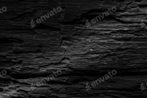 Preview: Black wooden plank textured background