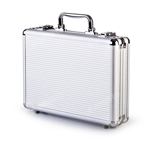 Preview: metallic suitcase