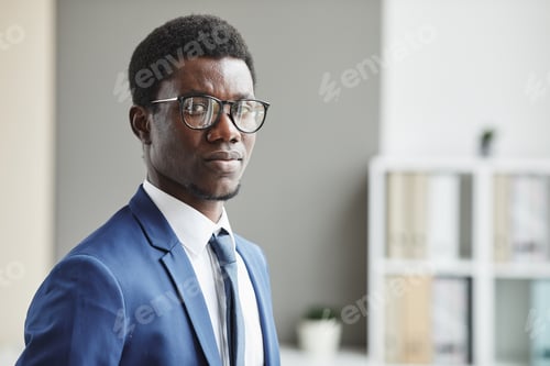 Preview: African businessman at office