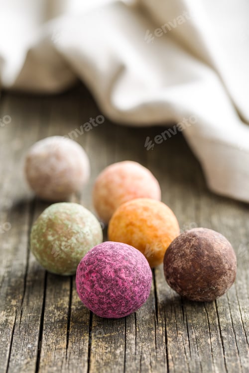 Preview: Sweet truffle balls.