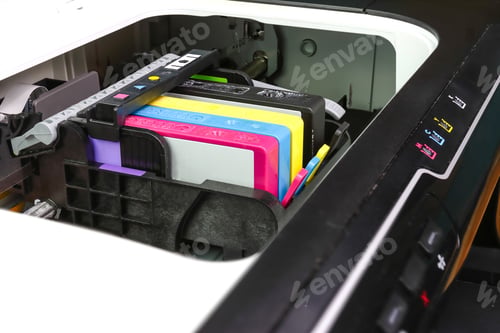 Preview: An ink cartridge or inkjet cartridge is a component of an inkjet printer