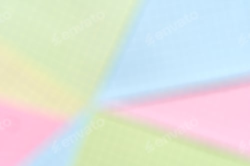 Preview: Abstract geometric pastel background with soft blurred shapes and intersecting lines