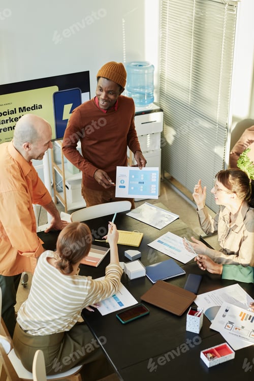 Preview: Diverse Team In Business Meeting