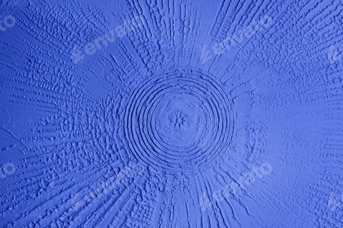 Preview: abstract canvas textured blue wall background. High quality photo
