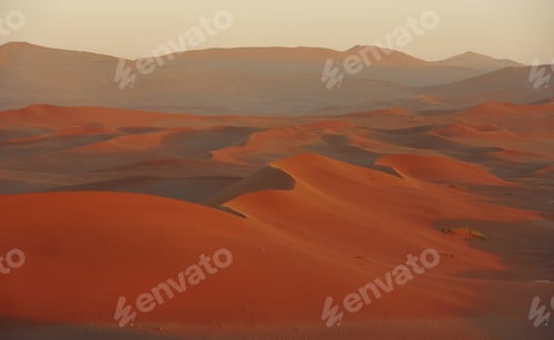 Preview: Colder colored sand. Majestic view of amazing landscapes in African desert