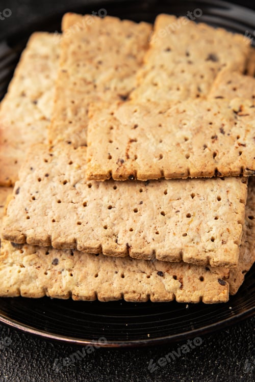 Preview: cracker whole grain healthy food durum wheat cookies tasty snack fresh delicious gourmet food