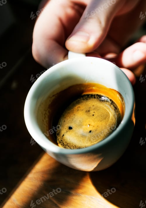 Preview: Coffee cup closeup