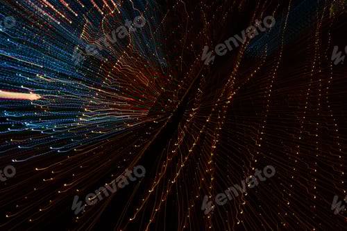 Preview: abstract background of light lines