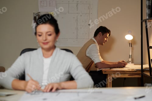 Preview: Architect Checking Text Messages