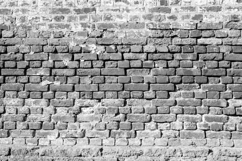 Preview: Rough Old Stone Texture Of An Ancient Brick Wall Of Monochrome Tone