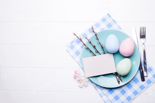 Preview: Easter table setting