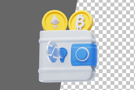 Preview: Custodial Wallet 3D Icon