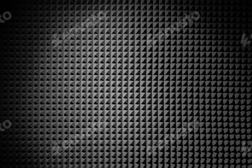 Preview: Sound proof panel of pyramid polyurethane foam pattern texture. Acoustic foam rubber.