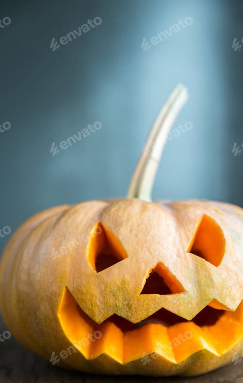 Preview: Scary halloween pumpkin